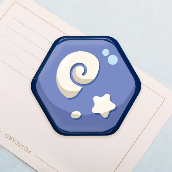 Fossil Badge - Animal Crossing