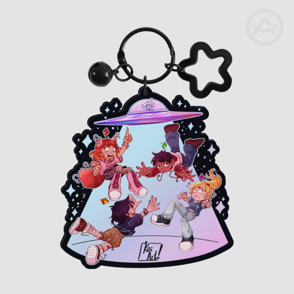 "Hope Kids" Rainbow Acrylic Keychain