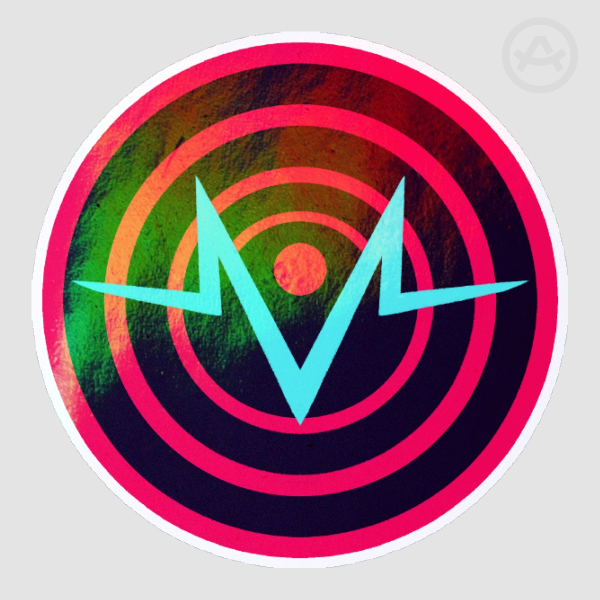 [Sticker - Rainbow] Voxtek logo