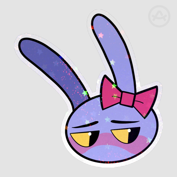 Jax with Ribbit’s Bow - Sticker
