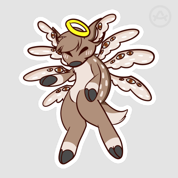 Seraphim Fawn Sticker