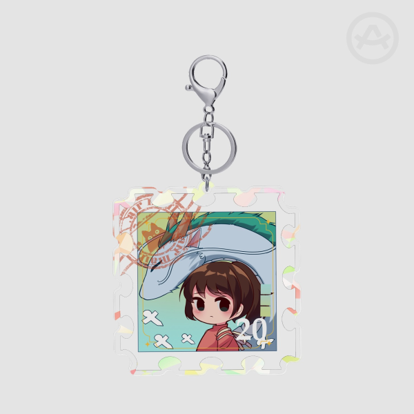 Spirited Away  - Broken Glass Acrylic Keychains