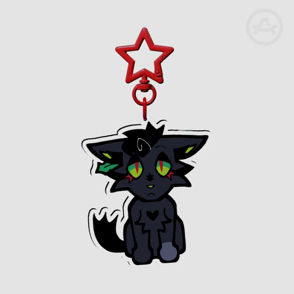 WARRIOR CATS Hollyleaf Keychain