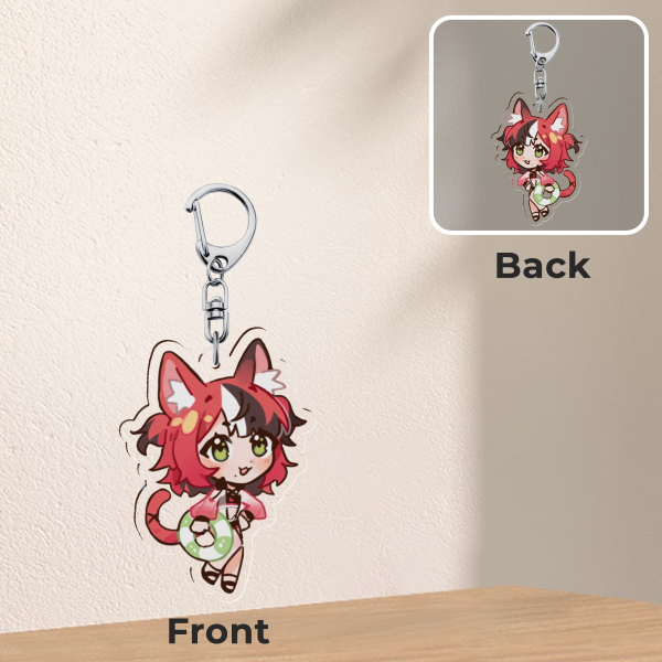 Hot Limit Rawrumii Chibi Keychain
