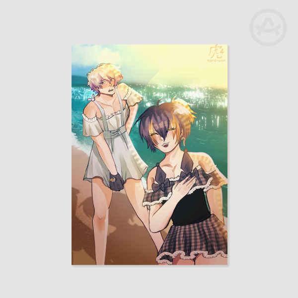 Claude Clawmark and Petra Gurin Summer Poster
