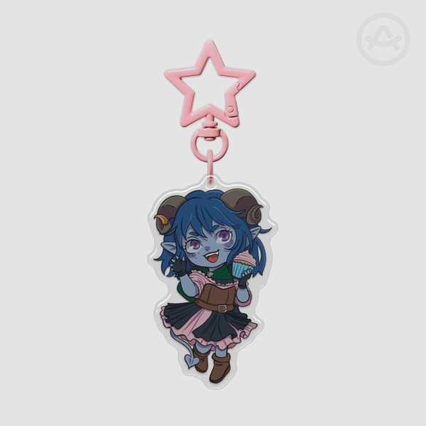 Jester Epoxy Acrylic Keychains