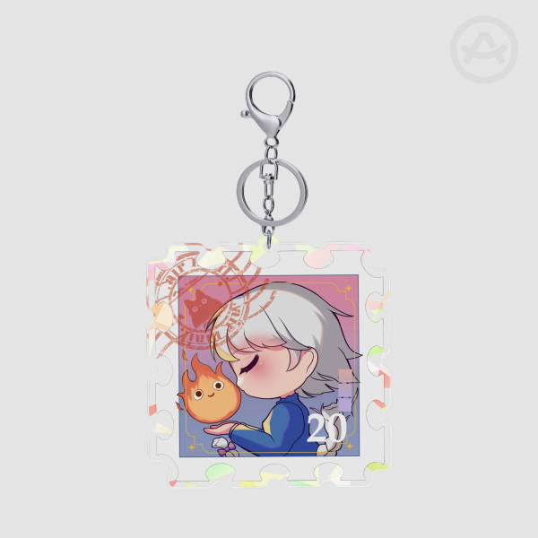 Howl's Moving Castle - Broken Glass Acrylic Keychains