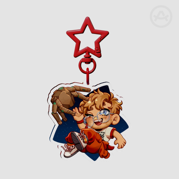 Grace & Rocky Acrylic Keychain