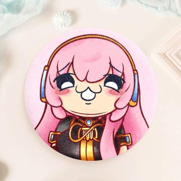 Plush Badge - Silly Luka