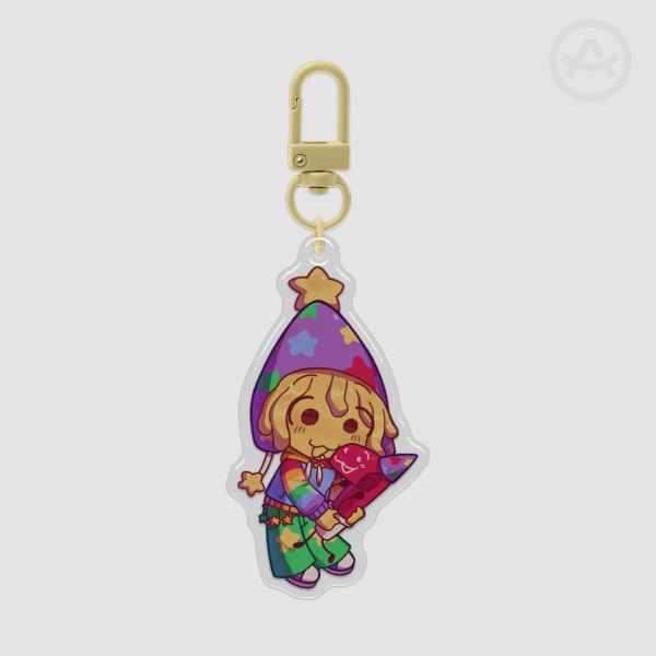 poob regretevator x bfdi epoxy keychain