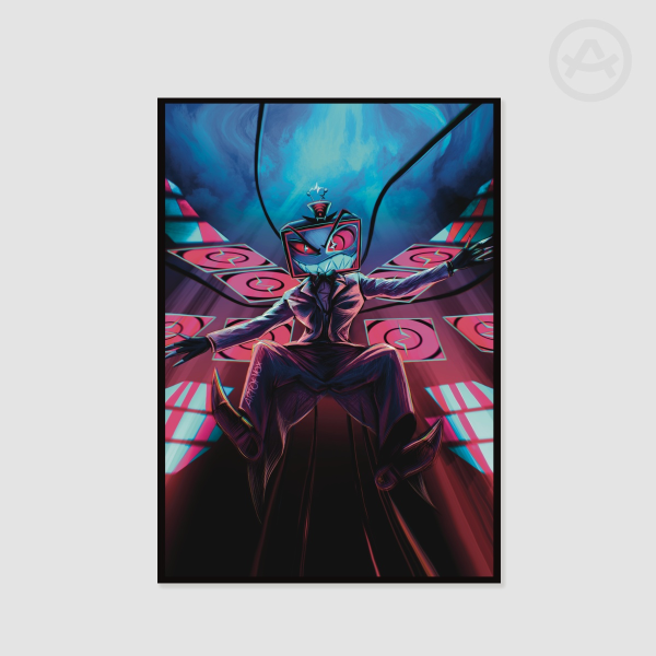 Vox Dei Hazbin Hotel Poster