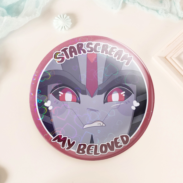 Transformers Prime Starscream My Beloved badge