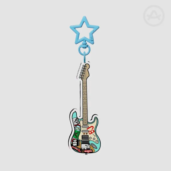 Billie Joe's Guitar Keychain