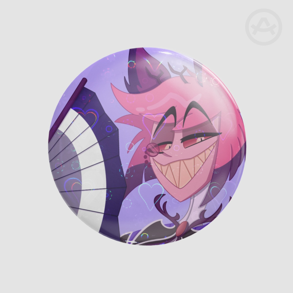 Alastor Pride Button