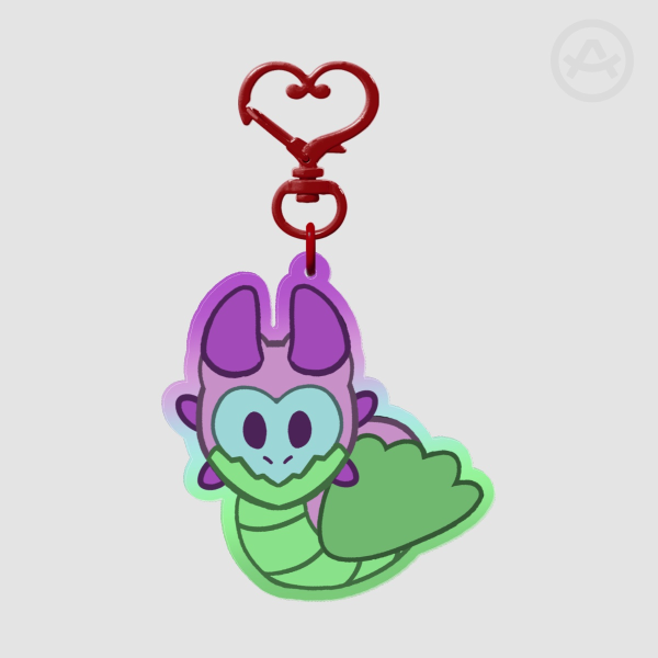 Toric Loafing Dragon Keychain