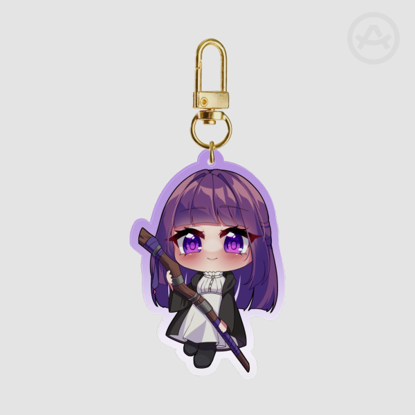 【Frieren】Fern - Colored Edge Acrylic Keychains