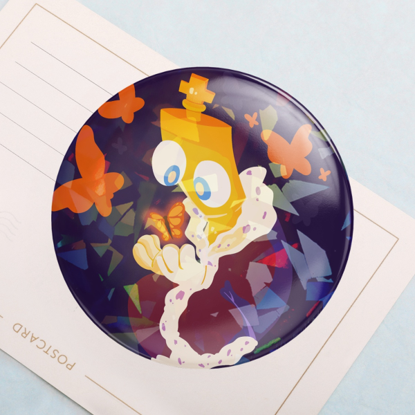 Kinger Button Badge