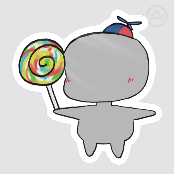 YCH Lollipop Sticker