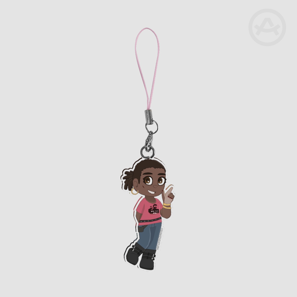 L4D2 Rochelle Chibi Keychain