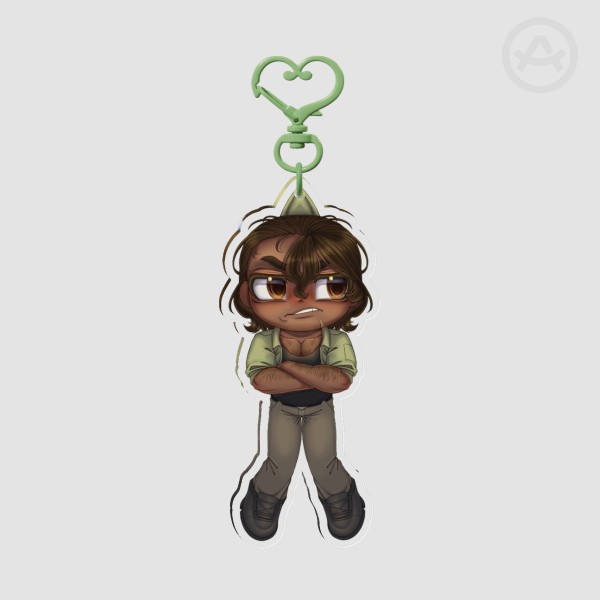 Strade YKMET Clear Acrylic Keychains