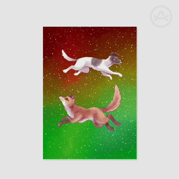 Fox and Laika poster