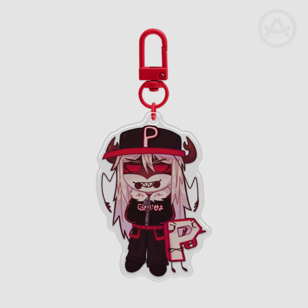 pest regretevator x bfdi epoxy keychain