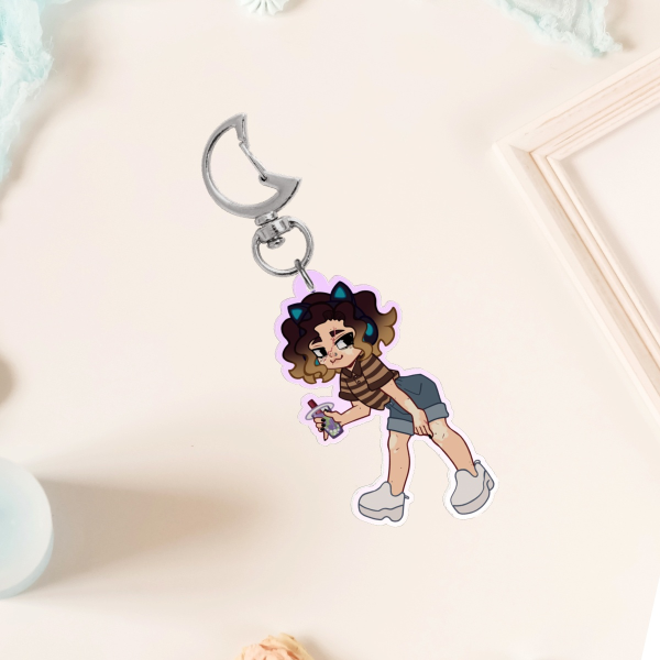Elaina Boba Keychain
