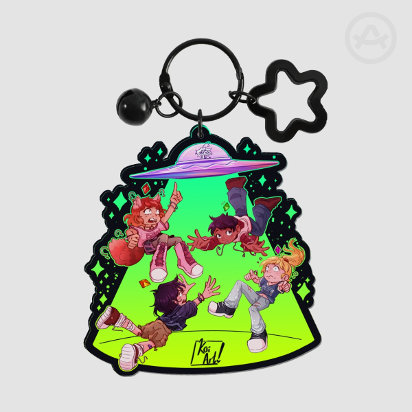 "Hope Kids" Colored Edge Acrylic Keychain