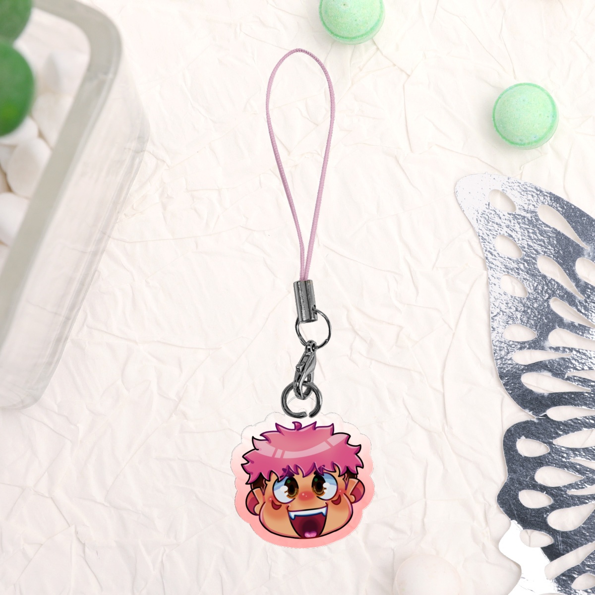 Yuji Itadori Phone Charm
