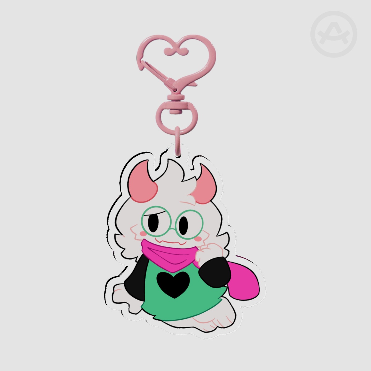 Hatless Ralsei Acrylic Keychain