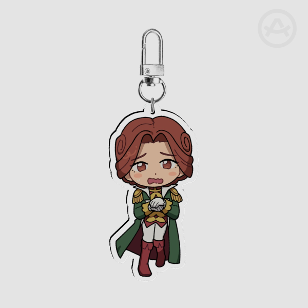 Ron/Ace Attorney Keychain