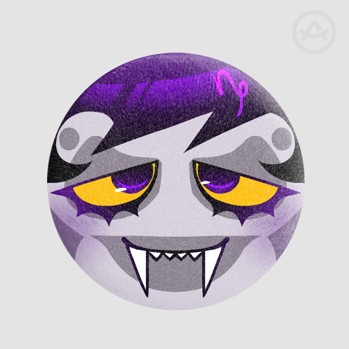 Gamzee Plush Pin