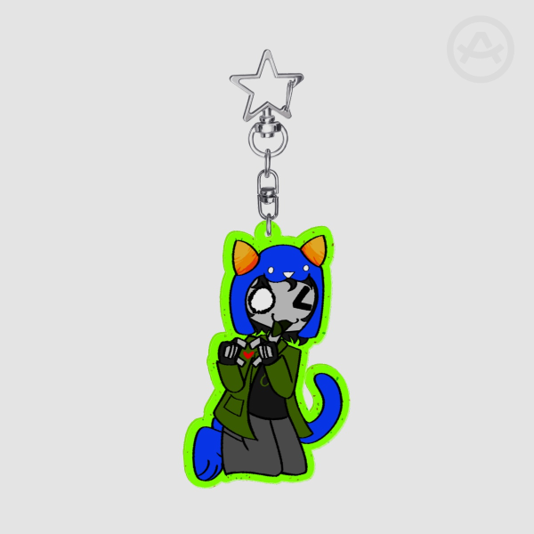 Nepeta Leijon acrylic keychain charm