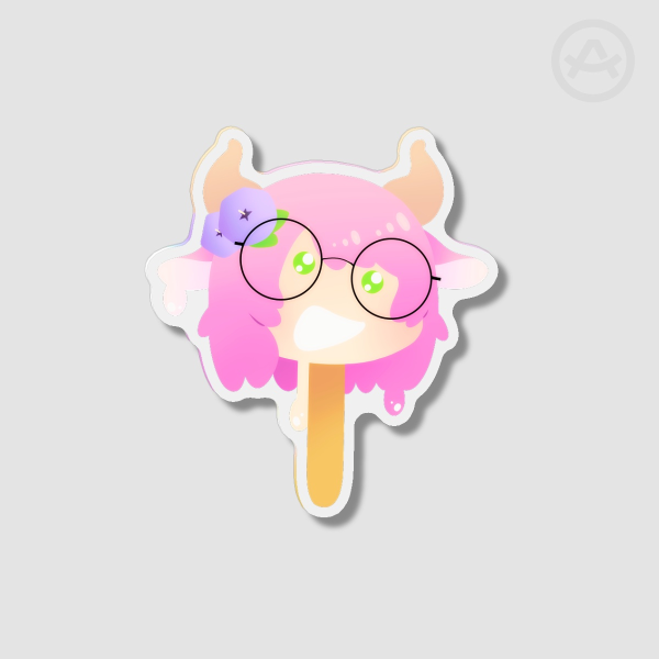 Aisha Popsicle Fridge Magnet