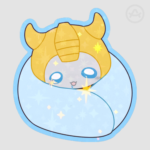 Baby Bumblebee Colored Edge Die Cut Stickers