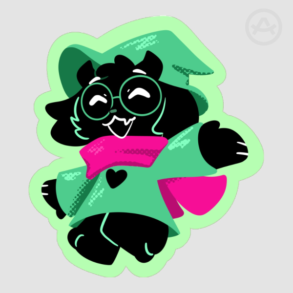 Ralsei Deltarune Sticker