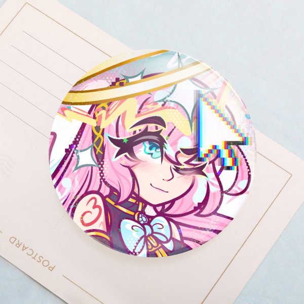 Round Badge - Angel Luka