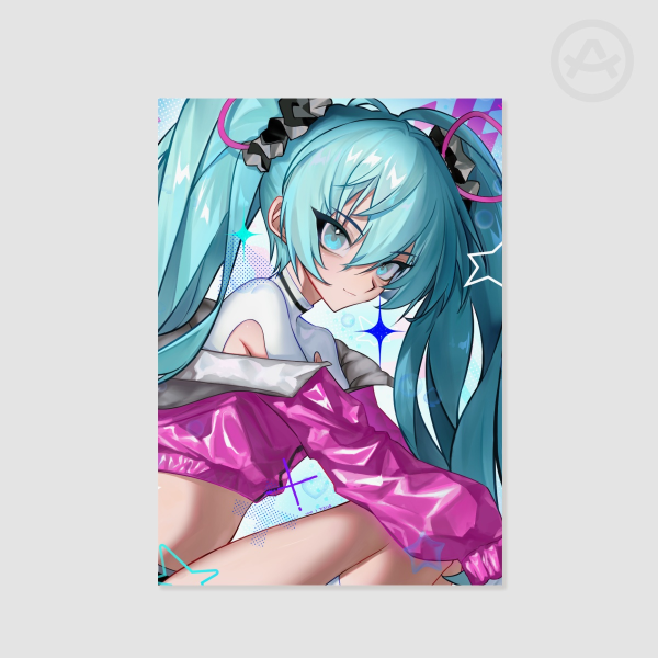 Hatsune Miku Vocaloid SOLWA | A4 Poster Print