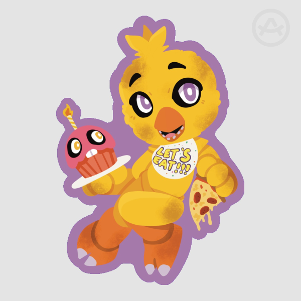 Chica FNAF Stickers