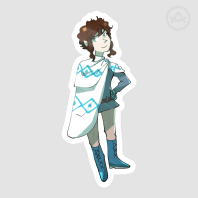 Ian - OC - Sticker
