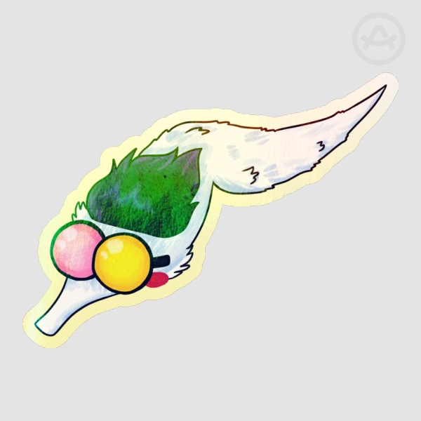 Spamton "Worm from the String" Holographic Sticker