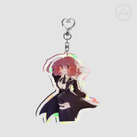 Allie Broken Glass Acrylic Keychain٭✧