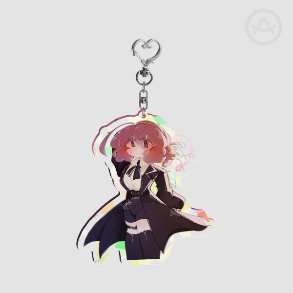 Allie Broken Glass Acrylic Keychain٭✧