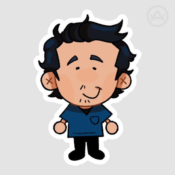 Derek Shepherd Sticker