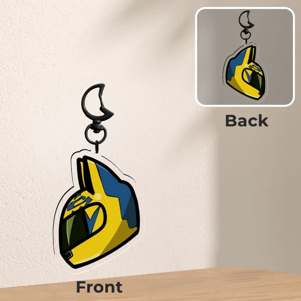 Celty Acrylic Keychain