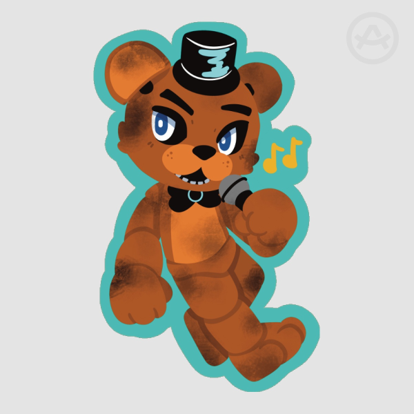 Freddy FNAF Sticker