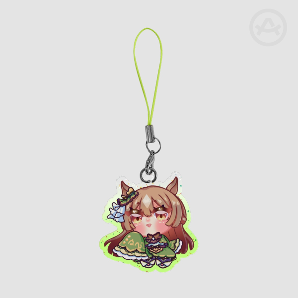 Umamusume Glitter Phone Charms: Satono Diamond