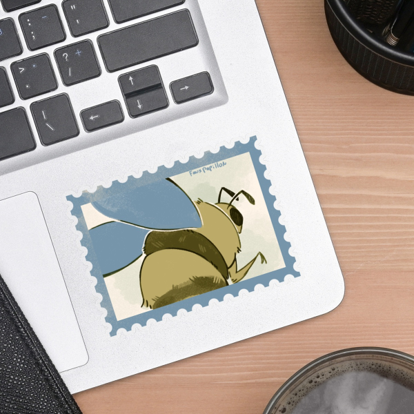 Chonky bumblebee Vinyl Die Cut Sticker