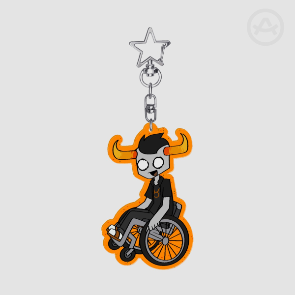 Tavros Nitram acrylic keychain charm