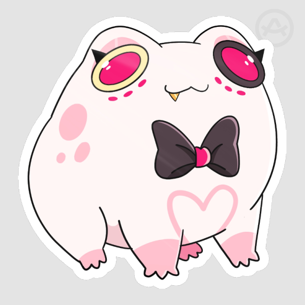Angel Dust Frog Sticker
